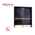 UL listed marine frameless metal fire rated glass doors with vision panel fire-proof door